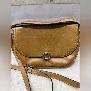 *Project*DIOR Brown Leather Crossbody